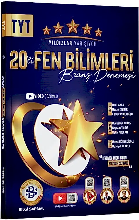 YILDIZLAR YARŞ.TYT DNM 20Lİ FEN BİLİMLER - 25-26