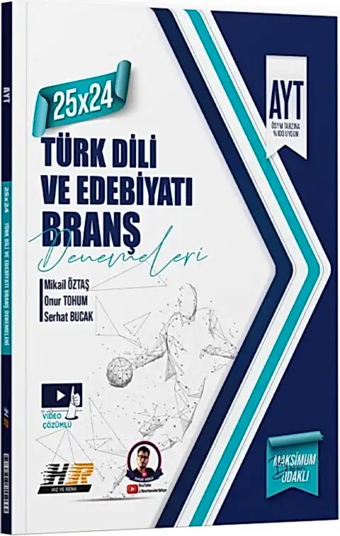 YKS AYT HIZ ve RENK DENEME EDEBİYAT(25*24)- 2026