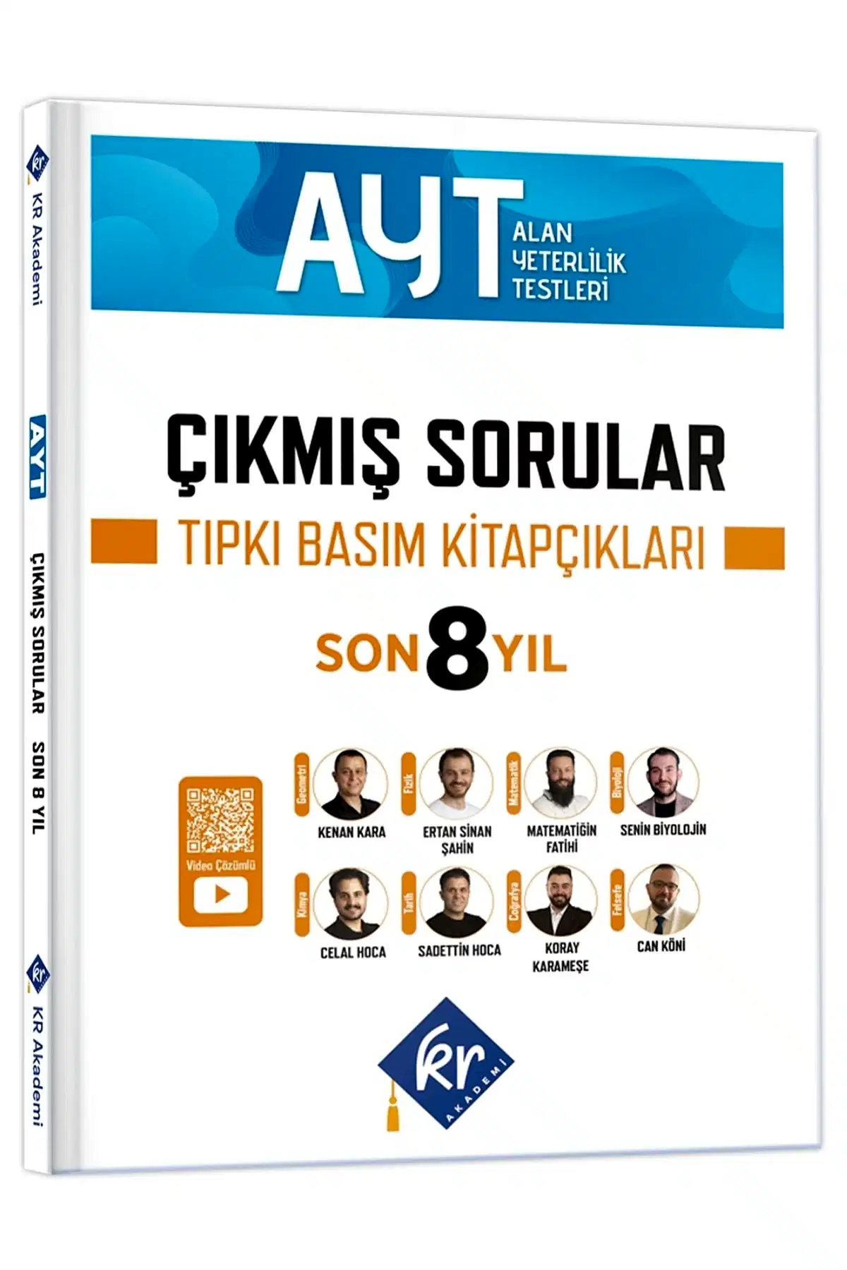 Kr Akademi AYT Çıkmış Sorular Son 8 Yıl Tıpkı Basım Kitapçıkları 2026