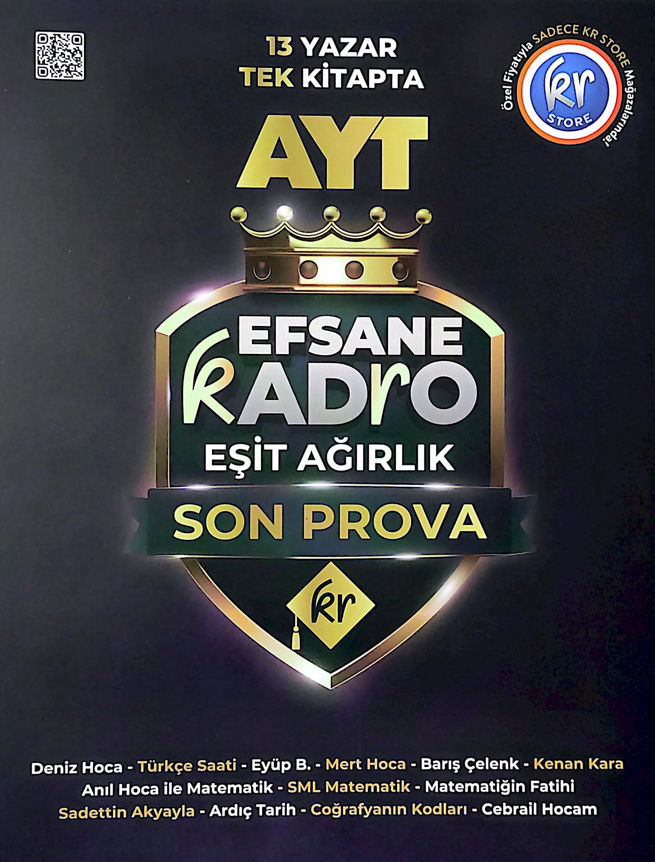 KR Akademi AYT Efsane Kadro Eşit Ağırlık Son Prova
