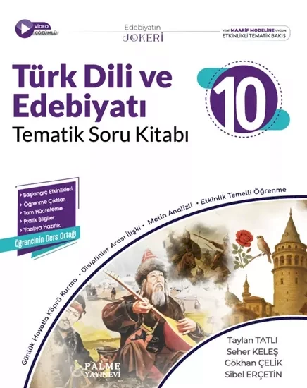 Palme 10.Sınıf Türk Dili ve Edebiyatı Tematik Soru Kitabı  2025-26 YENİ MÜFREDAT