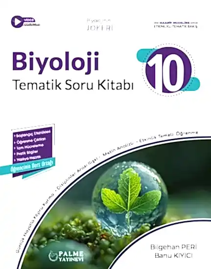 Palme 10.Sınıf Biyoloji Tematik Soru Kitabı 2025-26 YENİ MÜFREDAT