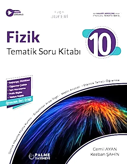 Palme 10.Sınıf Fizik Tematik Soru Kitabı 2025-26 YENİ MÜFREDAT