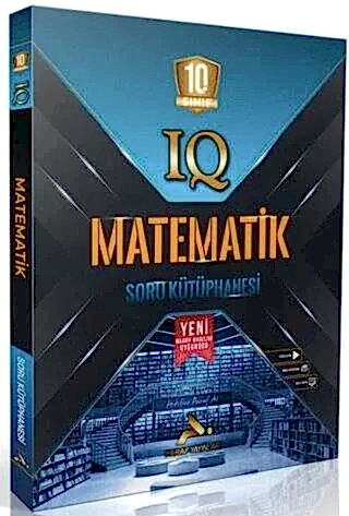 PARAF 10. Sınıf IQ Matematik Soru Kütüphanesi 2025-26 YENİ MÜFREDAT