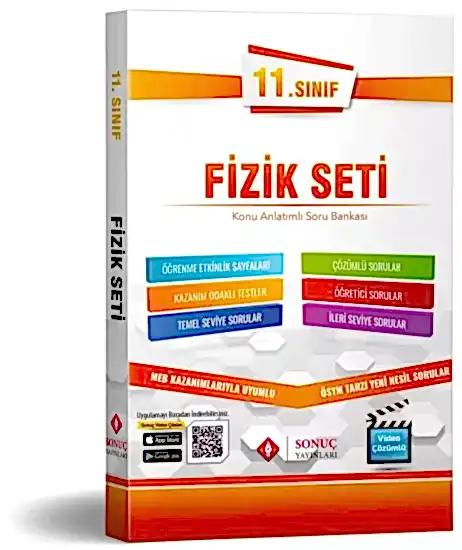 Sonuç Yayınları 11.Sınıf Fizik Modüler Set 2024 - 2025