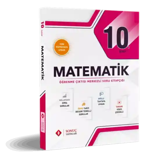 Sonuç Yayınları 10. Sınıf Matematik Set 2025 – 2026 Yeni Müfredata Uygun