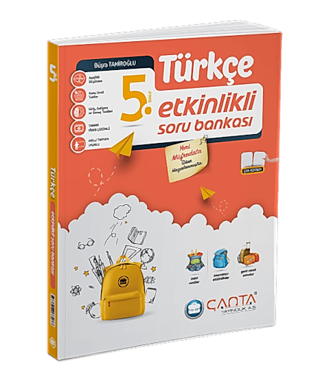ÇANTA 5. Sınıf Türkçe Etkinlikli Kazanım Soru Bankası