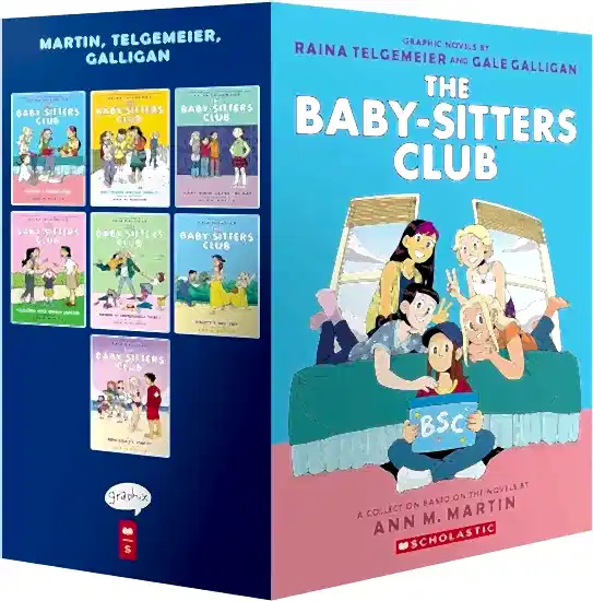 The Babysitters Club Graphic Novel Full-Color Edition Box Set #1-7