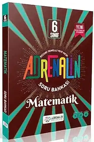 Adrenalin 6.Sınıf Matematik Adrenalin Soru Bankası 2025-26 YENİ MÜFREDAT