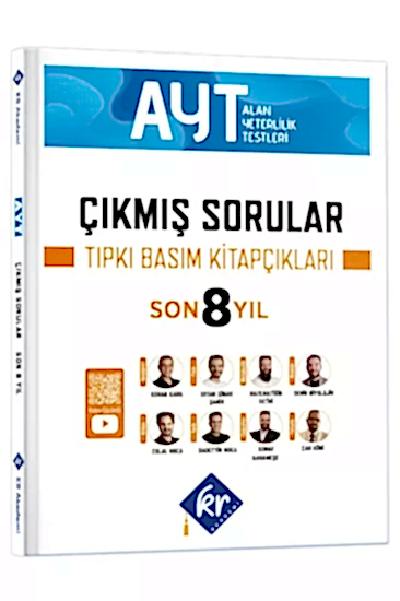 Kr Akademi AYT Çıkmış Sorular Son 8 Yıl Tıpkı Basım Kitapçıkları 2026