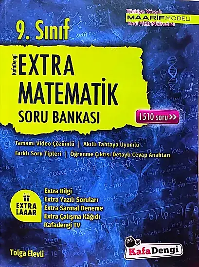 Kafa Dengi 9.Sınıf Extra  Matematik Soru Bankası 2025-26 YENİ