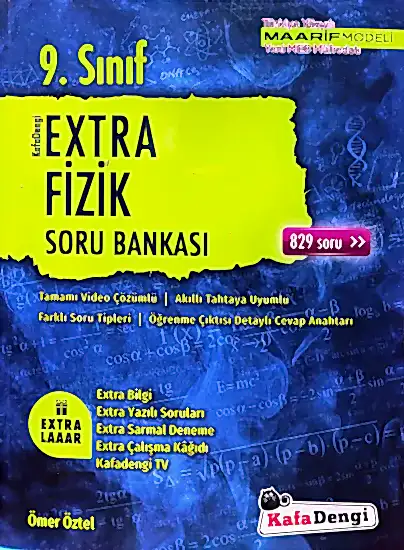 Kafa Dengi 9.Sınıf Extra Fizik Soru Bankası 2025-26 YENİ