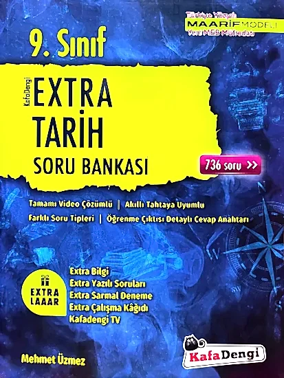 Kafa Dengi 9.Sınıf Extra Tarih Soru Bankası 2025-26 YENİ