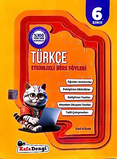 Kafa Dengi 6. Sınıf Türkçe Etkinlikli Ders Föyleri 2025-26 YENİ MÜFREDAT