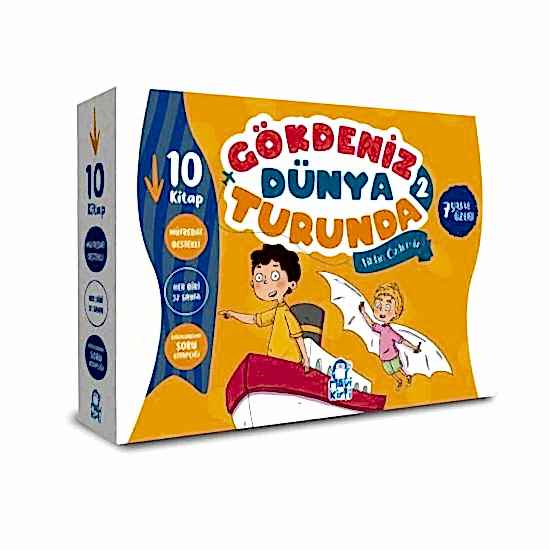 Gökdeniz Dünya Turunda 2 (2. Sınıf Seti 10 Kitap)