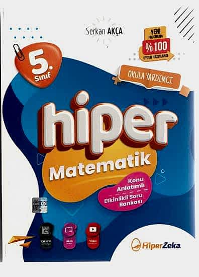 HİPER ZEKA 5. Sınıf Hiper Matematik Konu Anlatımlı & Soru Bankası **YENİ**