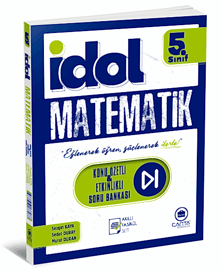 İDOL 5.Sınıf  Matematik Konu Özetli Etkinlikli Soru Bankası 4 Fasikül