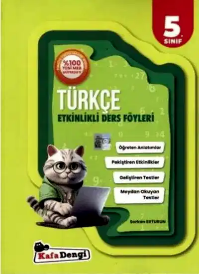 Kafa Dengi 5. Sınıf Türkçe Etkinlikli Ders Föyleri 2025-26 YENİ
