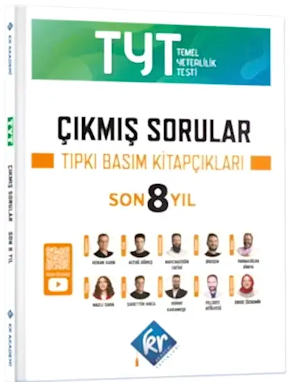 KR Akademi TYT Çıkmış Sorular Son 8 Yıl Tıpkı Basım Fasikülleri 2026