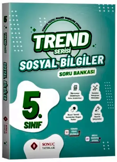 SONUÇ 5.SINIF Trend Serisi Sosyal Bilimler Soru Bankası