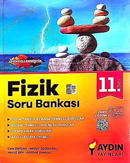 Gəncə 11. Sınıf Fizik Konu Özetli Soru Bankası 2024 YENİ