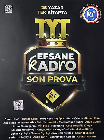 KR Akademi TYT Efsane Kadro Son Prova