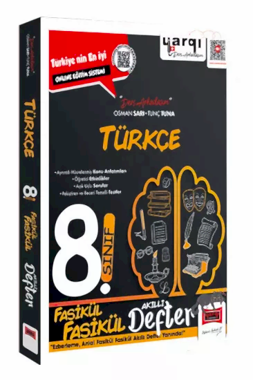 Yargı Ders Arkadaşım 8.Sınıf Türkçe Fasikül Fasikü l Akıllı Defter 2025-26 YENİ