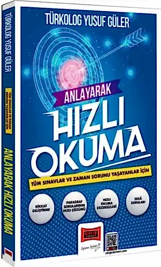 Yargı Yayınları Tüm Sınavlar ve Zaman Sorunu Yaşayanlar İçin Anlayarak Hızlı Okuma