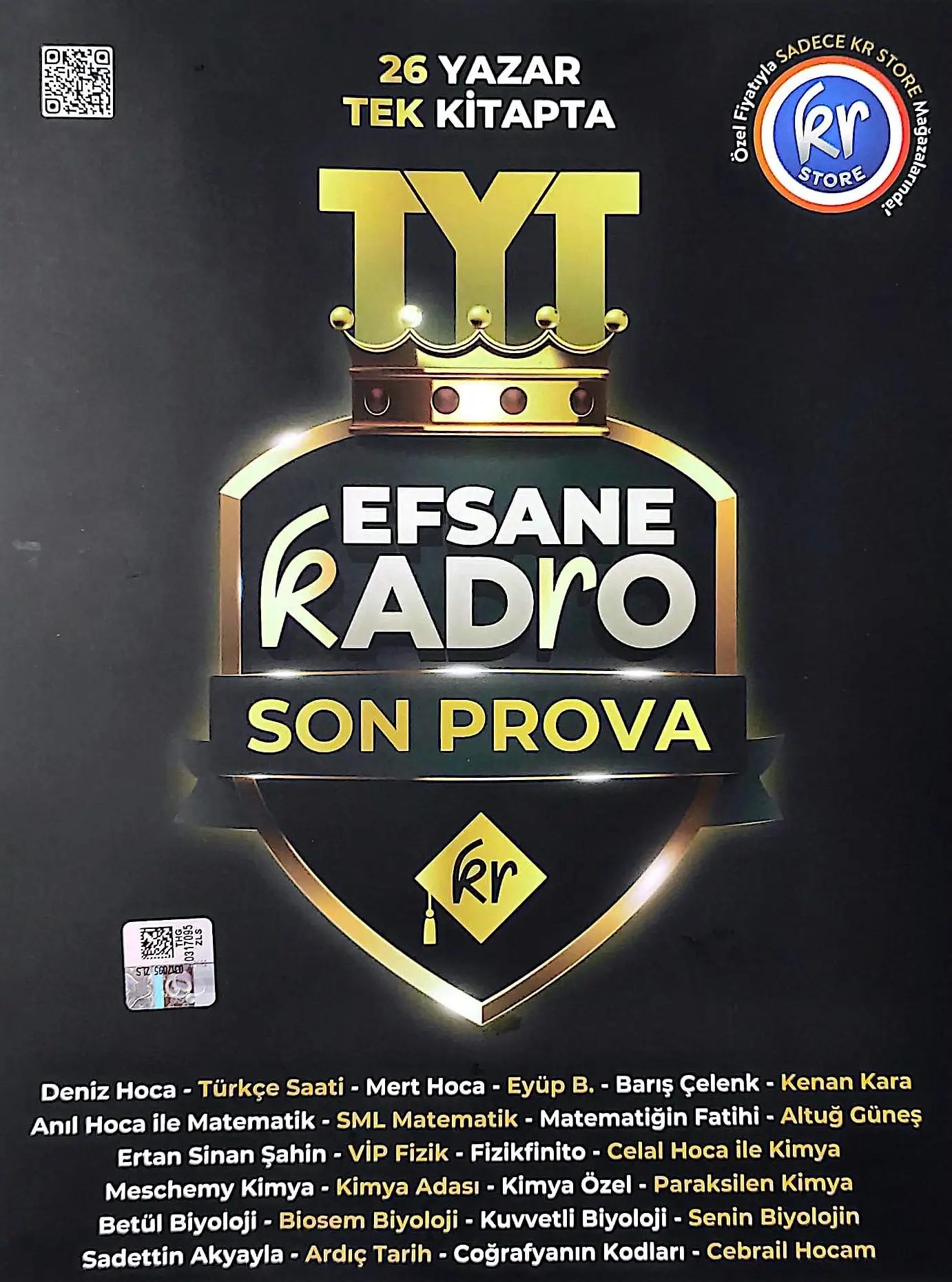 KR Akademi TYT Efsane Kadro Son Prova